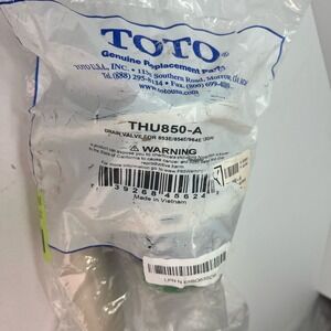 TOTO, THU850-A, 1.28 GPF DRAIN VALVE FOR 853E, 854E, AND 964E